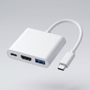 Adaptador Hub 3 En 1 Usb Tipo C A Usb-c Hdmi Usb 3.0 4k
