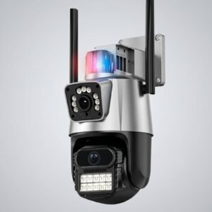 Cámara Seguridad Remota Wifi Doble Lente Full Hd App Yoosee