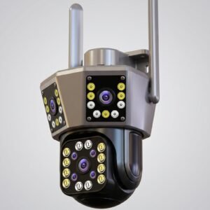 Cámara de Seguridad WiFi Motorizada Q10 350° Full HD Visión Nocturna y Zoom