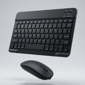 Kit Teclado + mouse Inalambrico Bluetooth Para Pc Android IOS