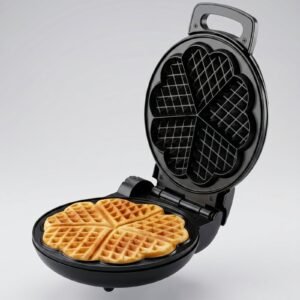 Máquina Para Hacer Waffles Forma De Corazón Mcasa 700w