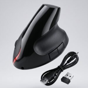 Mouse Optico Vertical Ergonomico Inalambrico Rf Pc Smart Tv