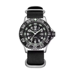 Reloj Addiesdive 050S - Correa nylon negra, caja negra