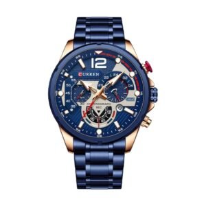 Reloj Curren 8395 - Azul, esfera azul
