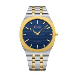 Reloj Curren 8444 - Bicolor, esfera azul