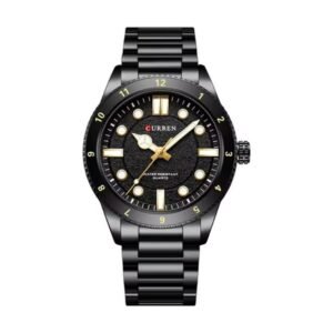 Reloj Curren 8450 - Negro, esfera negra