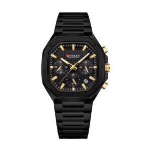 Reloj Curren 8459 - Negro, esfera negra