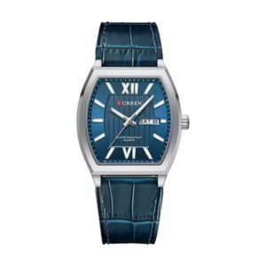 Reloj Curren 8478 - Cuero azul, esfera azul