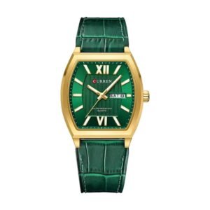 Reloj Curren 8478 - Cuero verde, esfera verde