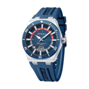 Reloj Curren 8491 - Correa azul, esfera azul