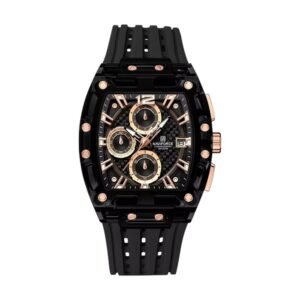 Reloj Naviforce 7105 - Negro y oro rosa
