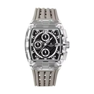 Reloj Naviforce 7105 - Transparente, esfera negra