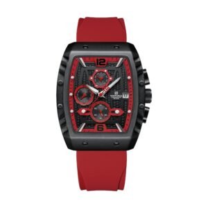 Reloj Naviforce 8025 - Correa roja, esfera negra y roja