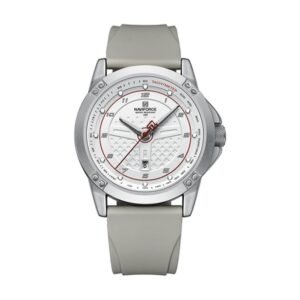 Reloj Naviforce 8031 - Correa gris, esfera blanca