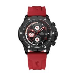 Reloj Naviforce 8034 - Correa roja, esfera negra