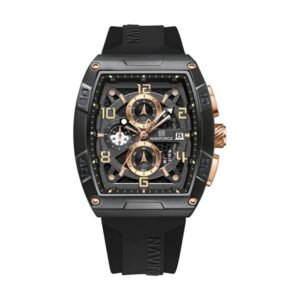 Reloj Naviforce 8052 - Correa negra, caja negra