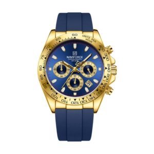 Reloj Naviforce 8054 - Correa azul, caja dorada