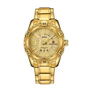 Reloj Naviforce 9117 - Dorado, esfera dorada