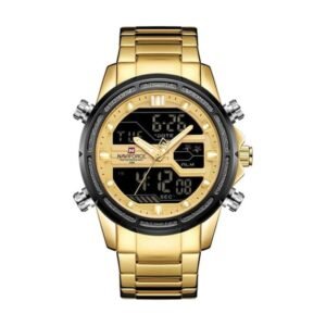 Reloj Naviforce 9138 - Dorado, esfera negra