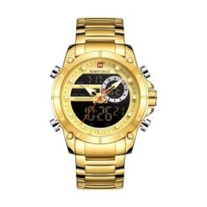 Reloj Naviforce 9163 - Dorado, esfera negra