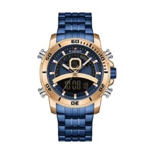 Reloj Naviforce 9181 - Azul y oro rosa