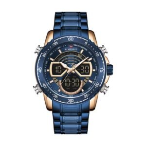 Reloj Naviforce 9189 - Azul y oro rosa