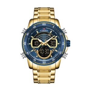 Reloj Naviforce 9189 - Dorado, esfera azul