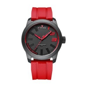 Reloj Naviforce 9202 - Correa roja, esfera negra