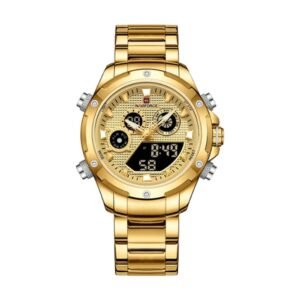 Reloj Naviforce 9217 - Dorado, esfera dorada