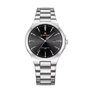 Reloj Naviforce 9226 - Plateado, esfera negra