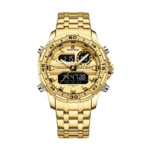 Reloj Naviforce 9234 - Dorado, esfera dorada