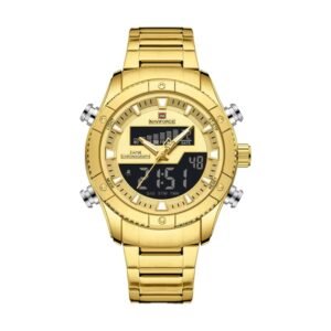 Reloj Naviforce 9259 - Dorado, esfera negra
